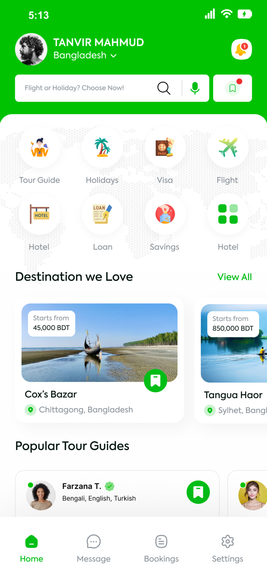Guideasy User App Screenshot